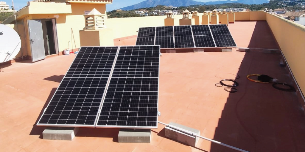 Butibamba IV Instalación solar comunidad de propietarios Butibamba IV