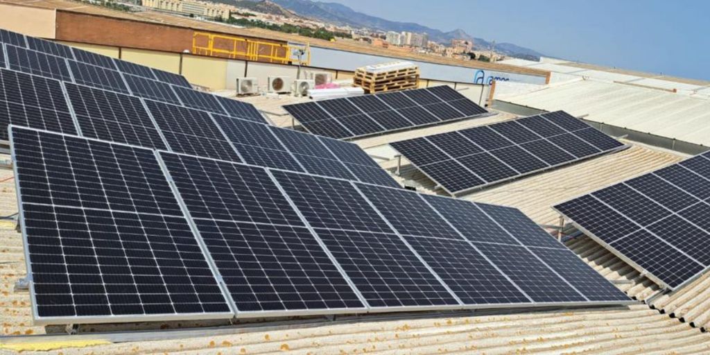 Indeco Instalación solar industrial Suministros Industriales Matalo